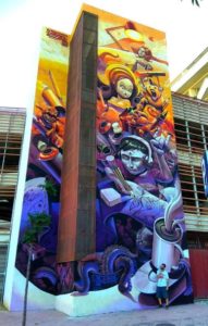 Street art in Estepona, Spain