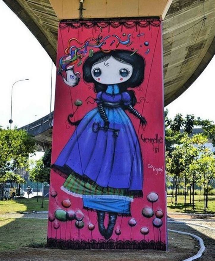 Street art in Sao Paulo