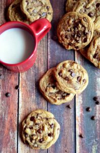 The Best Chewy Cafe-Style Chocolate Chip Cookies
