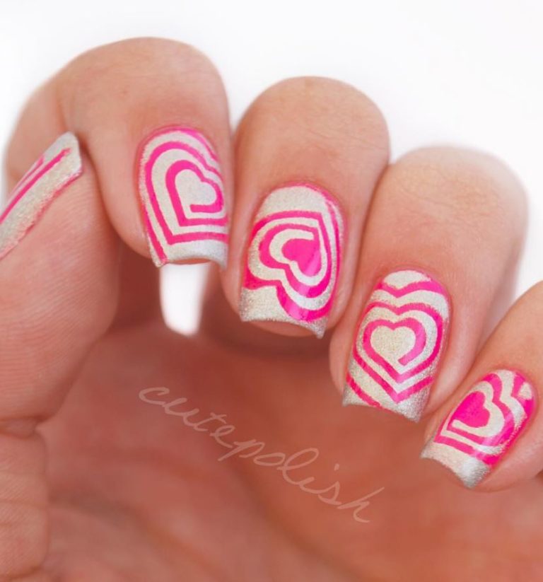 20 Pink and Pretty Nail Design Ideas - Doozy List