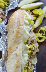 Slow Cooker Pulled Pork Cuban Sandwiches