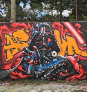 Lord 'Funk' Vader in Kuala Lumpur by @escapeva