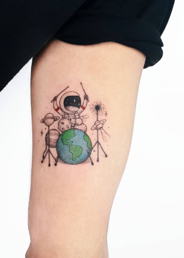 50 Beautiful Small and Colorful Tattoos (12) - Doozy List