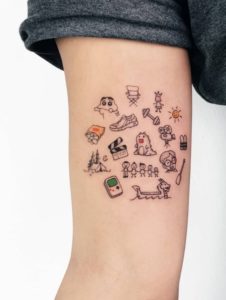 50 Beautiful Small and Colorful Tattoos